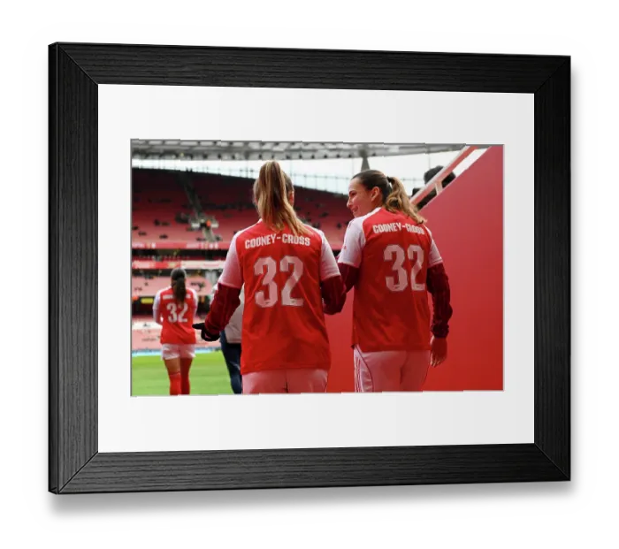 Framed Print : Arsenal v Manchester United - Barclays Women's Super League Arsenal v Manchester United - Barclays Women's Super League
