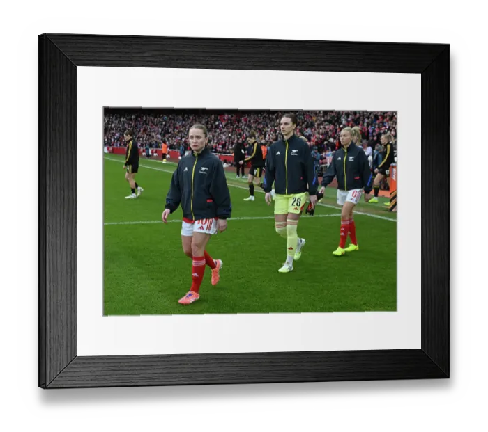 Framed Print : Arsenal v Manchester United - Barclays Women's Super League Arsenal v Manchester United - Barclays Women's Super League