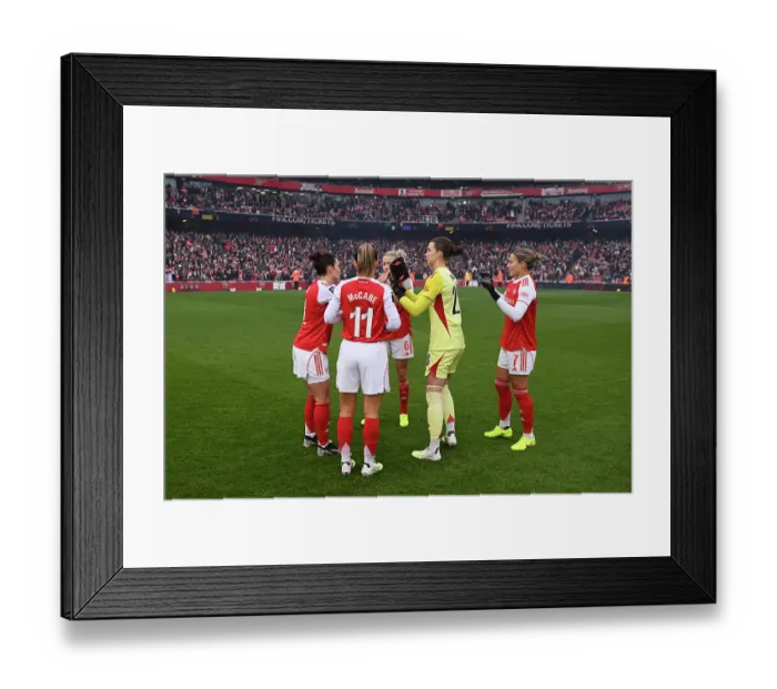 Framed Print : Arsenal v Manchester United - Barclays Women's Super League Arsenal v Manchester United - Barclays Women's Super League