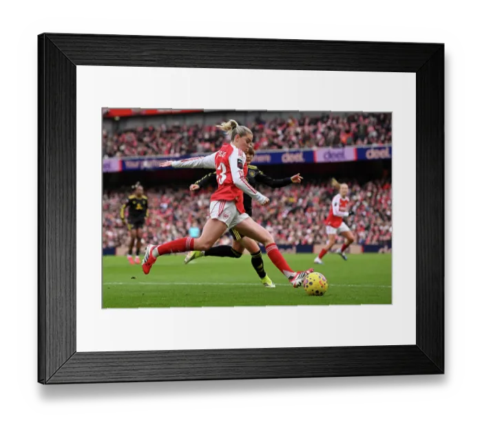 Framed Print : Arsenal v Manchester United - Barclays Women's Super League Arsenal v Manchester United - Barclays Women's Super League