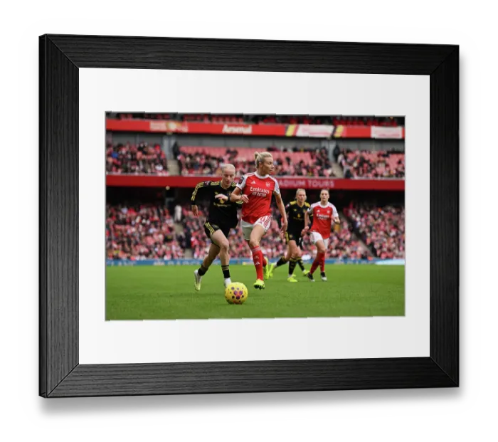 Framed Print : Arsenal v Manchester United - Barclays Women's Super League Arsenal v Manchester United - Barclays Women's Super League