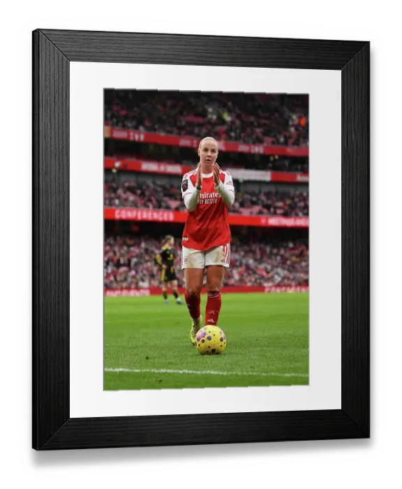 Framed Print : Arsenal v Manchester United - Barclays Women's Super League