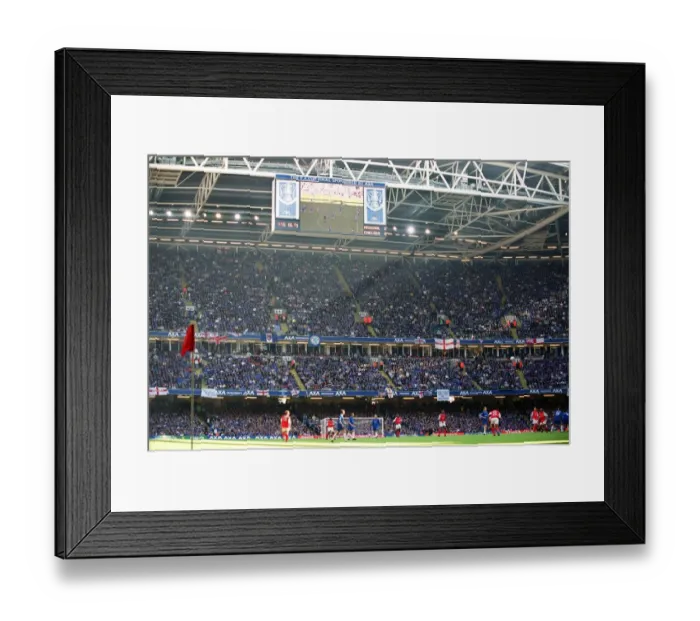 Framed Print : Arsenal v Chelsea. Arsenal 2: 0 Chelsea. The AXA F Framed Print : Arsenal v Chelsea. Arsenal 2: 0 Chelsea. The AXA F