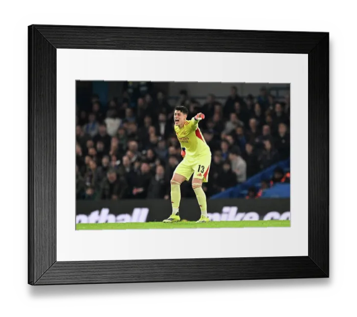Framed Print : Chelsea v Arsenal - Carabao Cup Semi Final First Leg