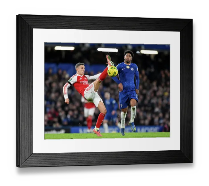 Framed Print : Chelsea v Arsenal - Carabao Cup Semi Final First Leg