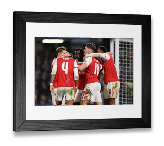 Framed Print : Chelsea v Arsenal - Carabao Cup Semi Final First Leg
