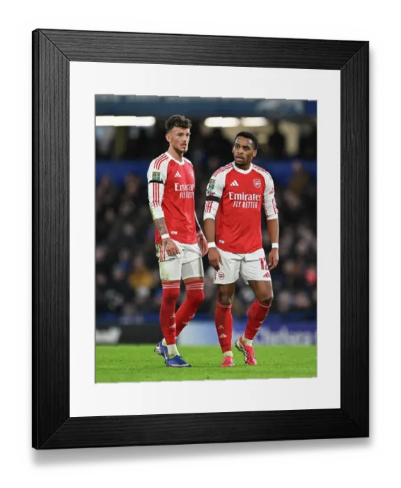 Framed Print : Chelsea v Arsenal - Carabao Cup Semi Final First Leg