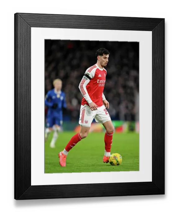 Framed Print : Chelsea v Arsenal - Carabao Cup Semi Final First Leg