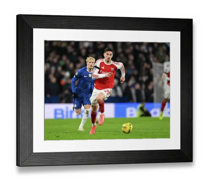 Framed Print : Chelsea v Arsenal - Carabao Cup Semi Final First Leg