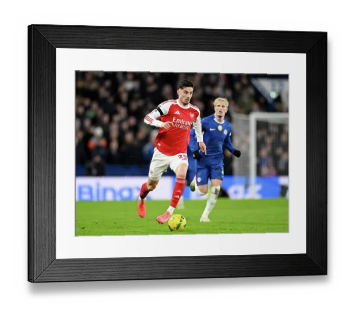 Framed Print : Chelsea v Arsenal - Carabao Cup Semi Final First Leg