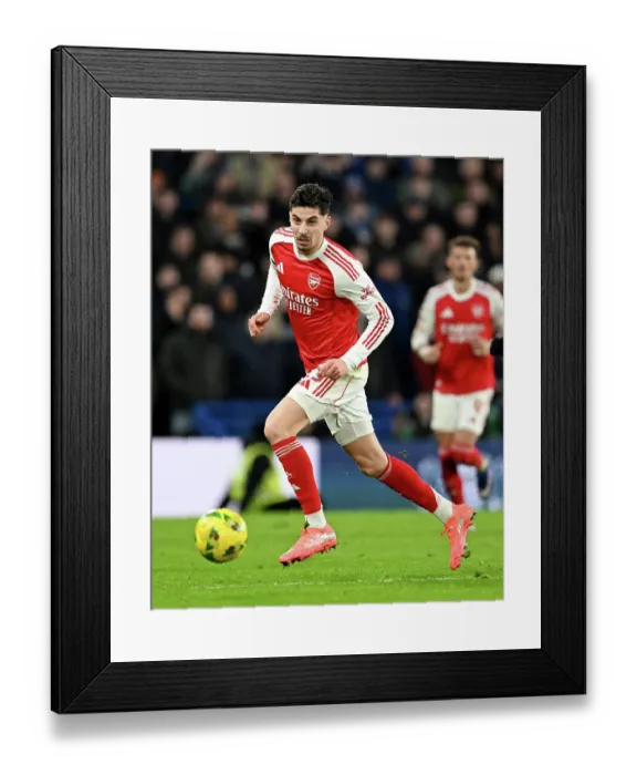 Framed Print : Chelsea v Arsenal - Carabao Cup Semi Final First Leg