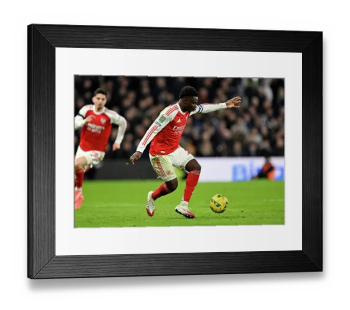 Framed Print : Chelsea v Arsenal - Carabao Cup Semi Final First Leg