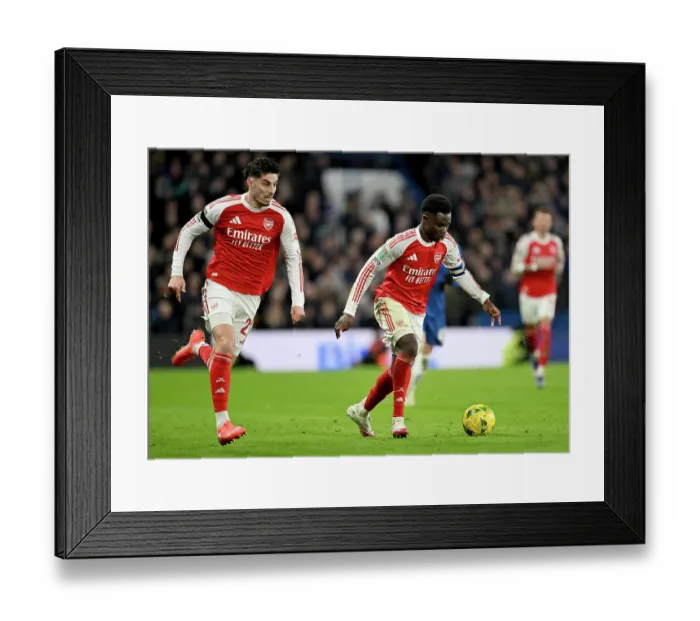 Framed Print : Chelsea v Arsenal - Carabao Cup Semi Final First Leg