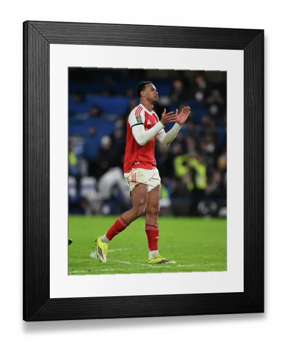 Framed Print : Chelsea v Arsenal - Carabao Cup Semi Final First Leg