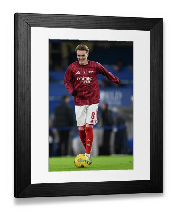 Framed Print : Chelsea v Arsenal - Carabao Cup Semi Final First Leg