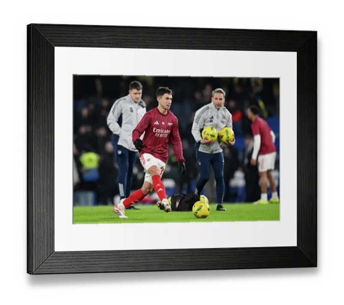 Framed Print : Chelsea v Arsenal - Carabao Cup Semi Final First Leg