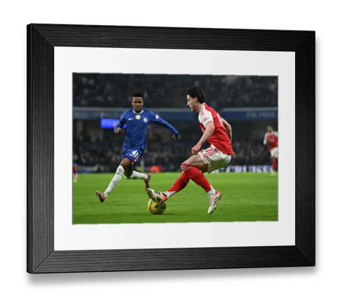Framed Print : Chelsea v Arsenal - Carabao Cup Semi Final First Leg