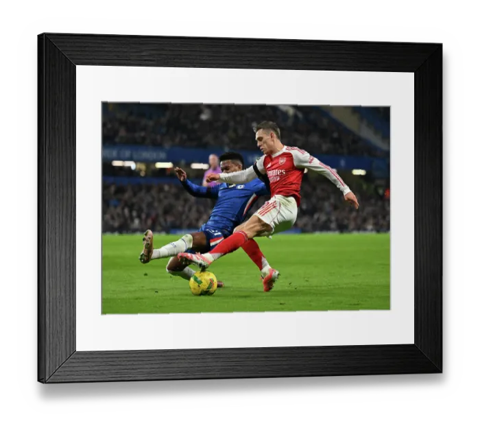 Framed Print : Chelsea v Arsenal - Carabao Cup Semi Final First Leg