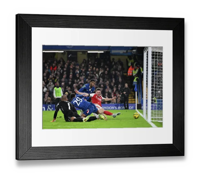 Framed Print : Chelsea v Arsenal - Carabao Cup Semi Final First Leg