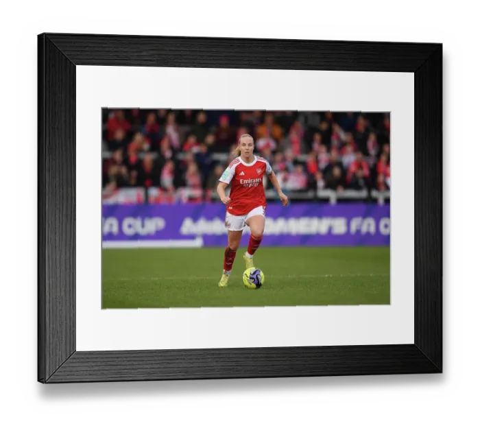 Framed Print : Arsenal v Aston Villa - Adobe Women's FA Cup Fourth Round Arsenal v Aston Villa - Adobe Women's FA Cup Fourth Round
