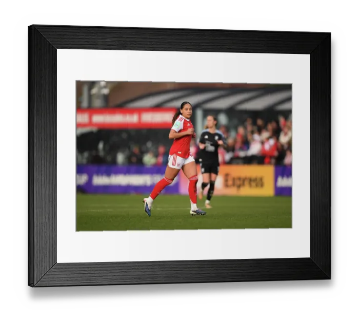 Framed Print : Arsenal v Aston Villa - Adobe Women's FA Cup Fourth Round Arsenal v Aston Villa - Adobe Women's FA Cup Fourth Round