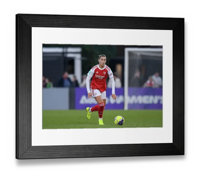 Framed Print : Arsenal v Aston Villa - Adobe Women's FA Cup Fourth Round Arsenal v Aston Villa - Adobe Women's FA Cup Fourth Round