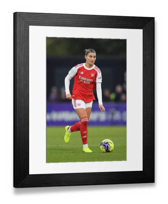 Framed Print : Arsenal v Aston Villa - Adobe Women's FA Cup Fourth Round Arsenal v Aston Villa - Adobe Women's FA Cup Fourth Round