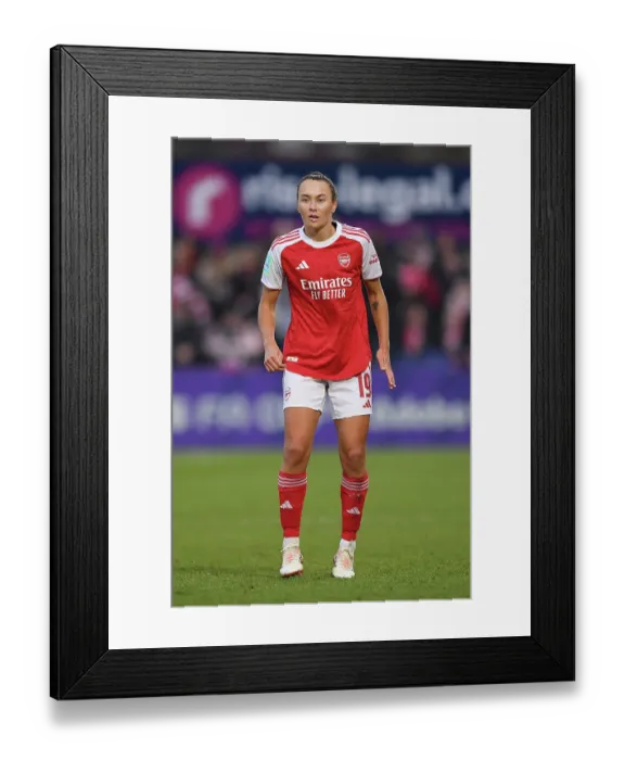 Framed Print : Arsenal v Aston Villa - Adobe Women's FA Cup Fourth Round Arsenal v Aston Villa - Adobe Women's FA Cup Fourth Round