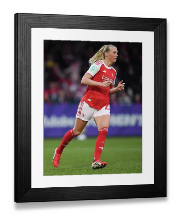 Framed Print : Arsenal v Aston Villa - Adobe Women's FA Cup Fourth Round Arsenal v Aston Villa - Adobe Women's FA Cup Fourth Round