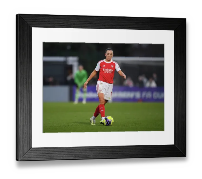 Framed Print : Arsenal v Aston Villa - Adobe Women's FA Cup Fourth Round Arsenal v Aston Villa - Adobe Women's FA Cup Fourth Round