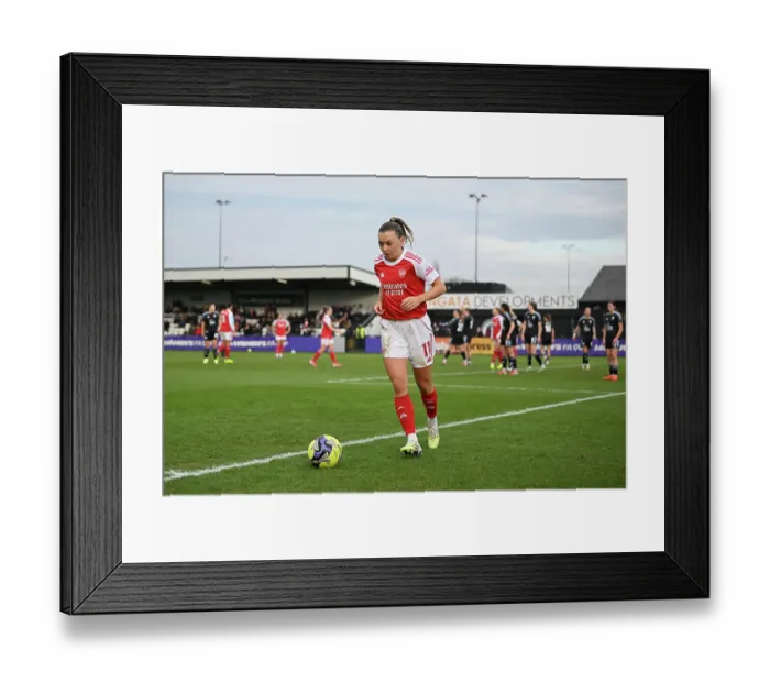 Framed Print : Arsenal v Aston Villa - Adobe Women's FA Cup Fourth Round Arsenal v Aston Villa - Adobe Women's FA Cup Fourth Round