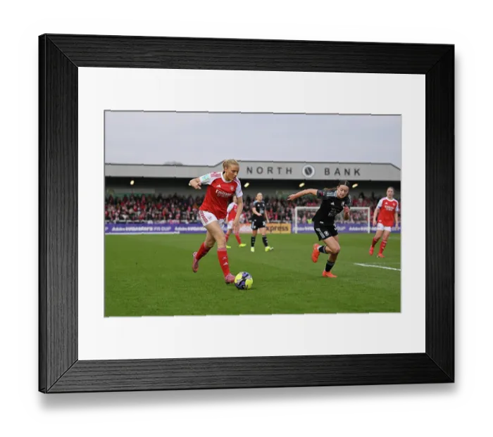 Framed Print : Arsenal v Aston Villa - Adobe Women's FA Cup Fourth Round Arsenal v Aston Villa - Adobe Women's FA Cup Fourth Round