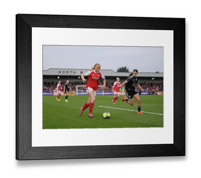 Framed Print : Arsenal v Aston Villa - Adobe Women's FA Cup Fourth Round Arsenal v Aston Villa - Adobe Women's FA Cup Fourth Round