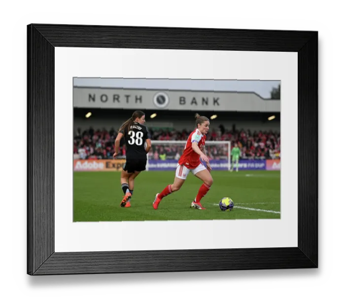 Framed Print : Arsenal v Aston Villa - Adobe Women's FA Cup Fourth Round Arsenal v Aston Villa - Adobe Women's FA Cup Fourth Round