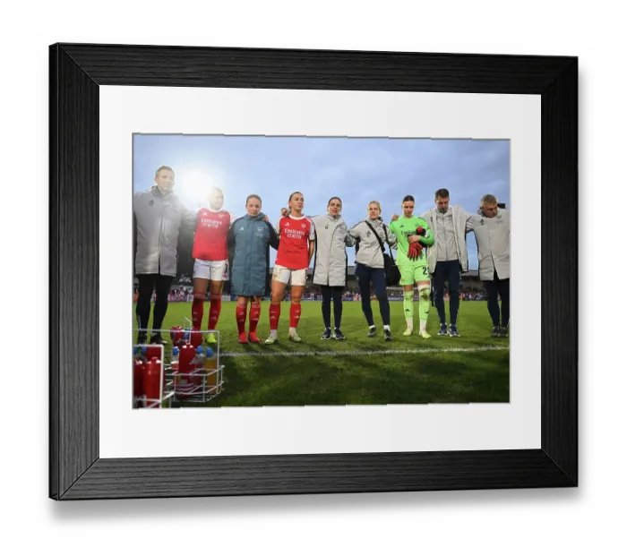 Framed Print : Arsenal v Aston Villa - Adobe Women's FA Cup Fourth Round Arsenal v Aston Villa - Adobe Women's FA Cup Fourth Round
