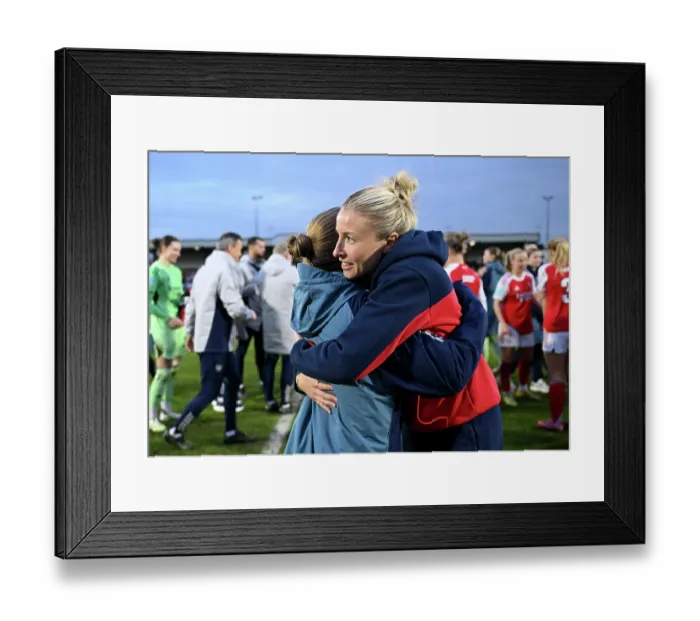 Framed Print : Arsenal v Aston Villa - Adobe Women's FA Cup Fourth Round Arsenal v Aston Villa - Adobe Women's FA Cup Fourth Round