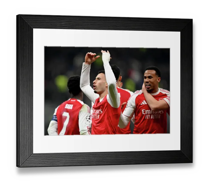 Framed Print : FC Internazionale Milano v Arsenal FC - UEFA Champions League 2025 / 26 League Phase MD7