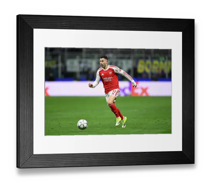 Framed Print : FC Internazionale Milano v Arsenal FC - UEFA Champions League 2025 / 26 League Phase MD7