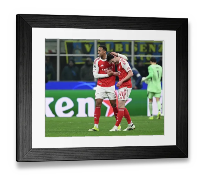 Framed Print : FC Internazionale Milano v Arsenal FC - UEFA Champions League 2025 / 26 League Phase MD7 Framed Print : FC Internazionale Milano v Arsenal FC - UEFA Champions League 2025 / 26 League Phase MD7