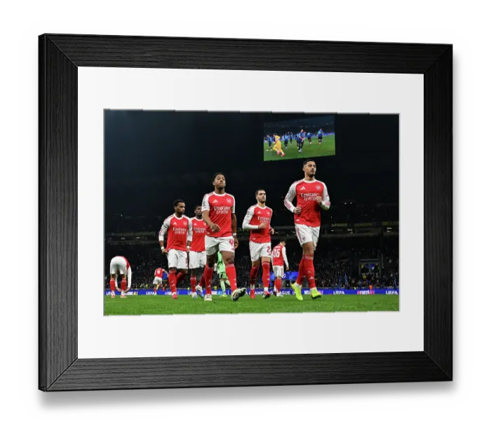 Framed Print : FC Internazionale Milano v Arsenal FC - UEFA Champions League 2025 / 26 League Phase MD7