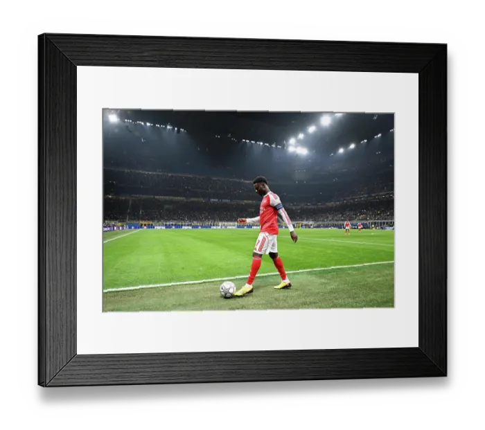 Framed Print : FC Internazionale Milano v Arsenal FC - UEFA Champions League 2025 / 26 League Phase MD7