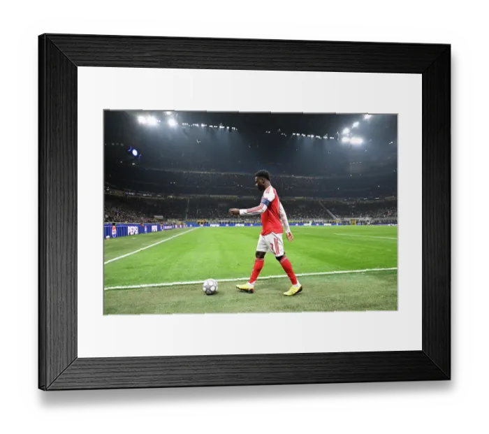 Framed Print : FC Internazionale Milano v Arsenal FC - UEFA Champions League 2025 / 26 League Phase MD7