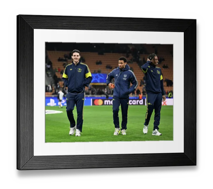 Framed Print : FC Internazionale Milano v Arsenal FC - UEFA Champions League 2025 / 26 League Phase MD7