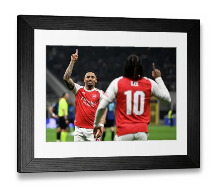 Framed Print : FC Internazionale Milano v Arsenal FC - UEFA Champions League 2025 / 26 League Phase MD7
