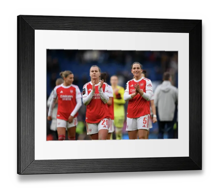 Framed Print : Chelsea FC v Arsenal - Barclays Women's Super League Chelsea FC v Arsenal - Barclays Women's Super League