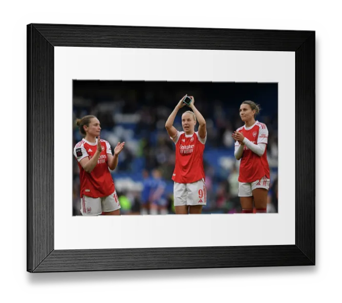 Framed Print : Chelsea FC v Arsenal - Barclays Women's Super League Chelsea FC v Arsenal - Barclays Women's Super League