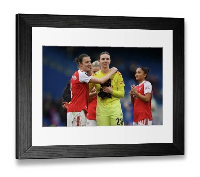 Framed Print : Chelsea FC v Arsenal - Barclays Women's Super League Chelsea FC v Arsenal - Barclays Women's Super League
