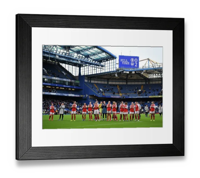 Framed Print : Chelsea FC v Arsenal - Barclays Women's Super League Chelsea FC v Arsenal - Barclays Women's Super League