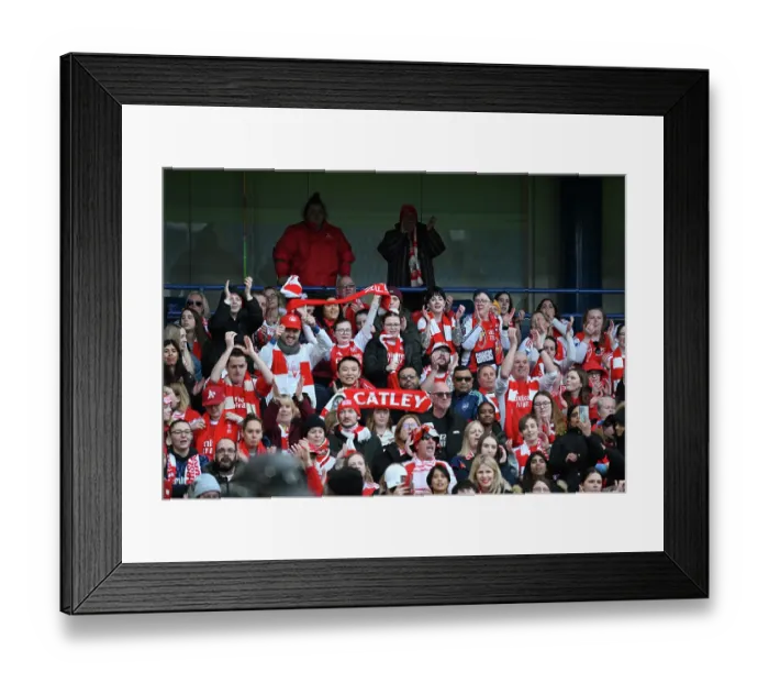 Framed Print : Chelsea FC v Arsenal - Barclays Women's Super League Chelsea FC v Arsenal - Barclays Women's Super League