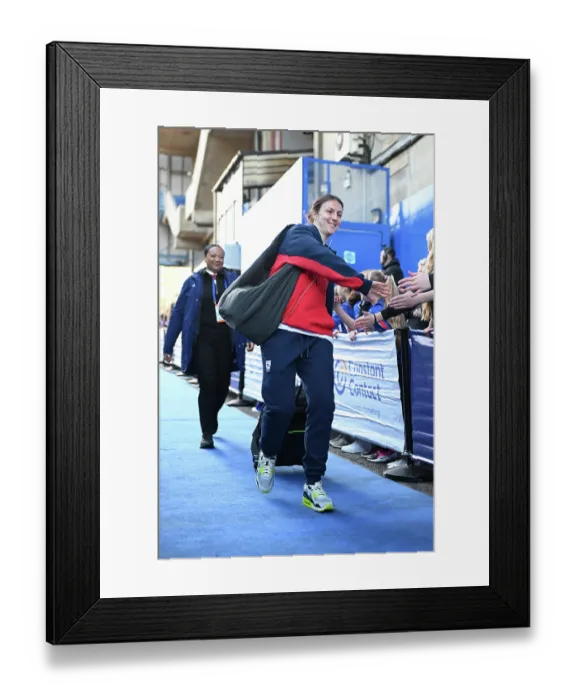 Framed Print : Chelsea FC v Arsenal - Barclays Women's Super League Chelsea FC v Arsenal - Barclays Women's Super League